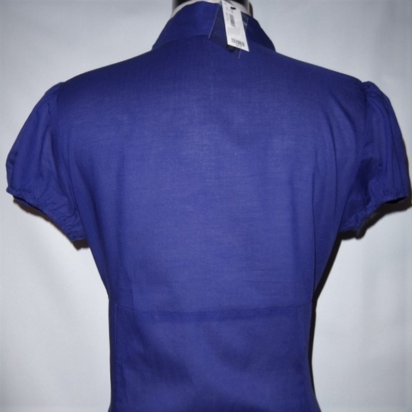 NWT The LIMITED Beautiful Bow Button-down Top - Picture 4 of 7